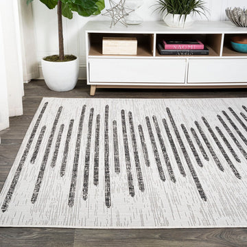 Zolak Berber Stripe Geometric Area Rug